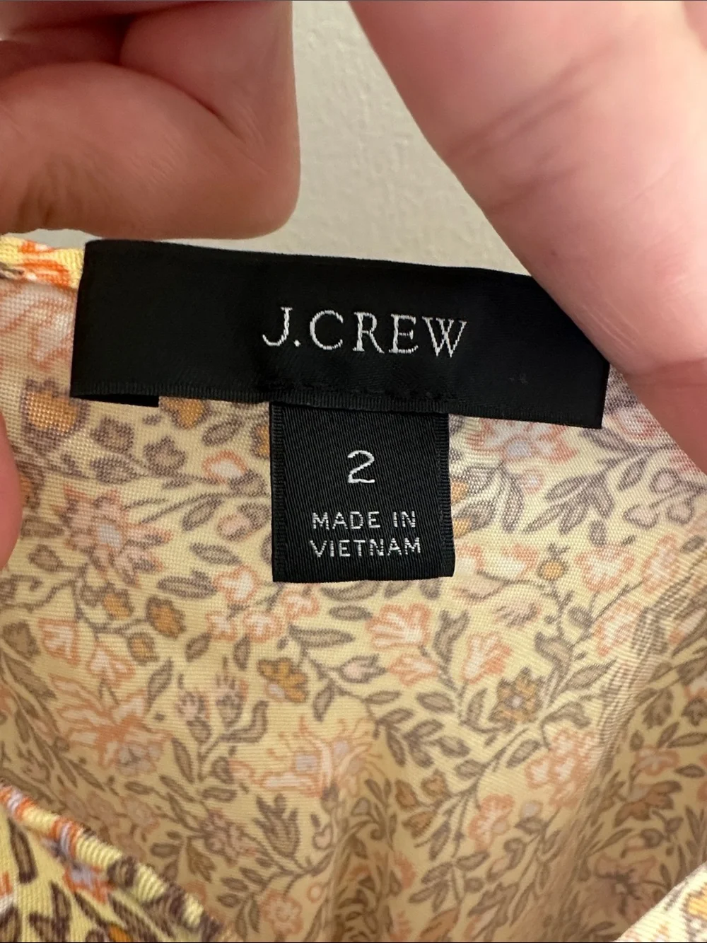 Silky J. Crew Dress Size 2
